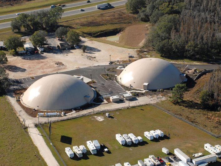 High Security Recovery Command Center Domes