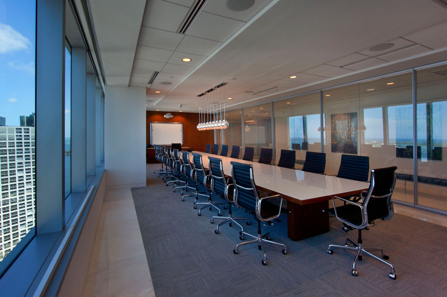 photo of a conference room at city national bank brickell