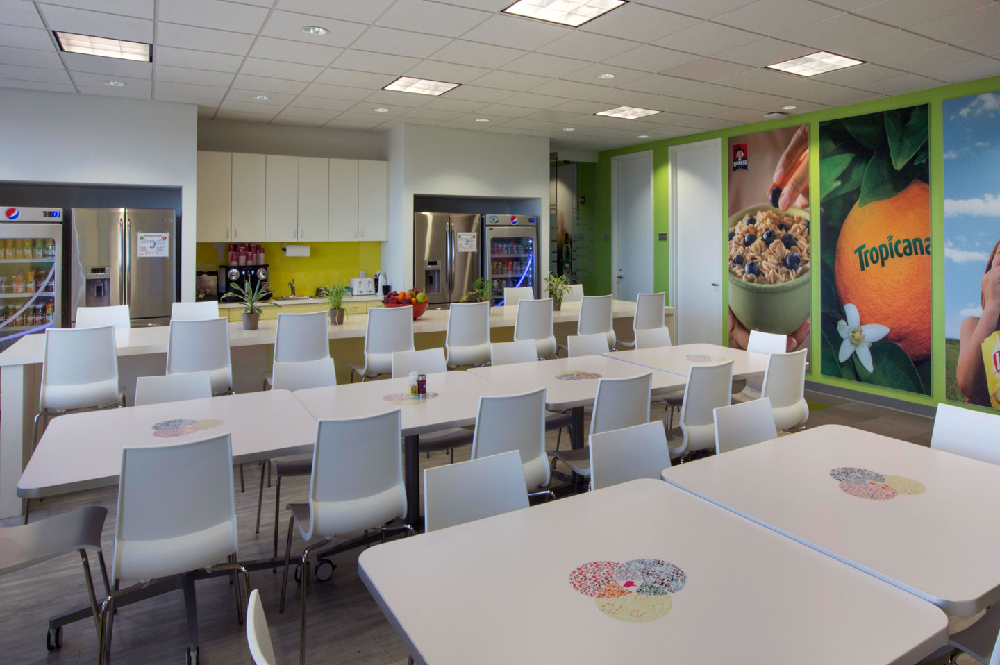photo of the pepsi co cafeteria